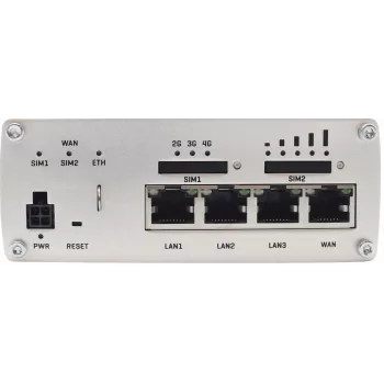 Teltonika RUTX09 tööstuslik 4G LTE-A Cat 6 mobiilside ruuter 4-pordilise Gigabit lülitiga, kahe SIM-kaardiga, GNSS-iga
