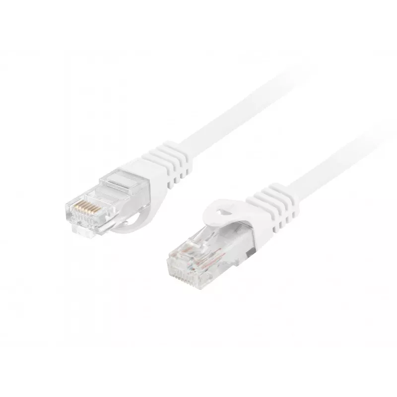 LANBERG Cat.6 UTP LSZH CU Patch Cable 20m White Fluke Passed