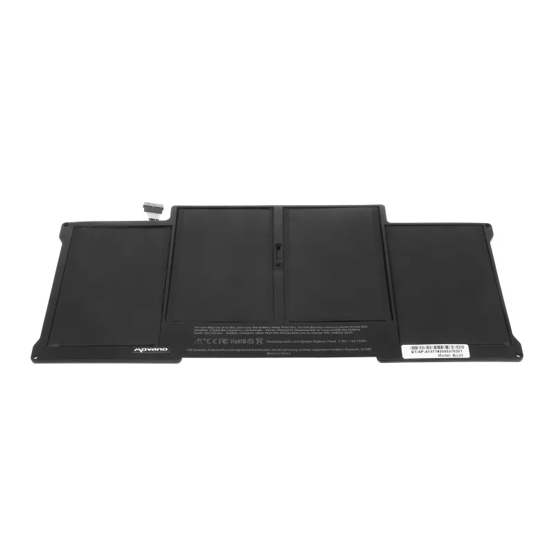 MOVANO Aku A1377 Apple MacBook Air 13 A1496 A1405 jaoks - 7200 mAh (54,72 Wh)