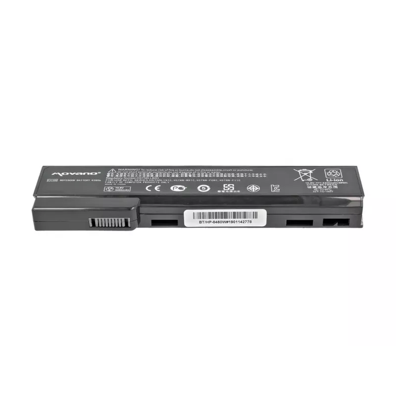 MOVANO Aku HP EliteBook 8460p 8460w 8470p 8470w jaoks - 4400 mAh (48 Wh)