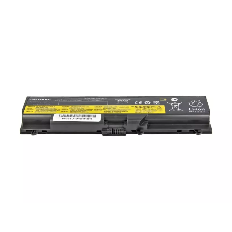 MOVANO Aku 42T4795 Lenovo ThinkPad T410 T420 T510 jaoks - 4400 mAh (48 Wh)