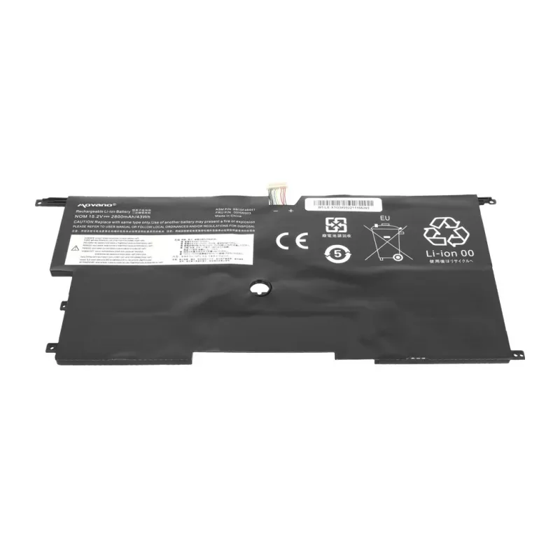 MOVANO Aku Lenovo ThinkPad X1 Carbon Gen 2/3 jaoks - 2800 mAh (43 Wh)