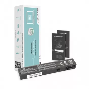 MOVANO Aku BTY-M6H MSI CX62 GE62 GE72 GL72 PE70 jaoks - 4400 mAh (48 Wh)
