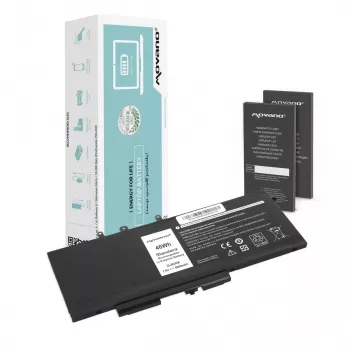 MOVANO Aku GJKNX Dell Latitude 5280 5480 5490 5590 jaoks - 6000 mAh (46 Wh)