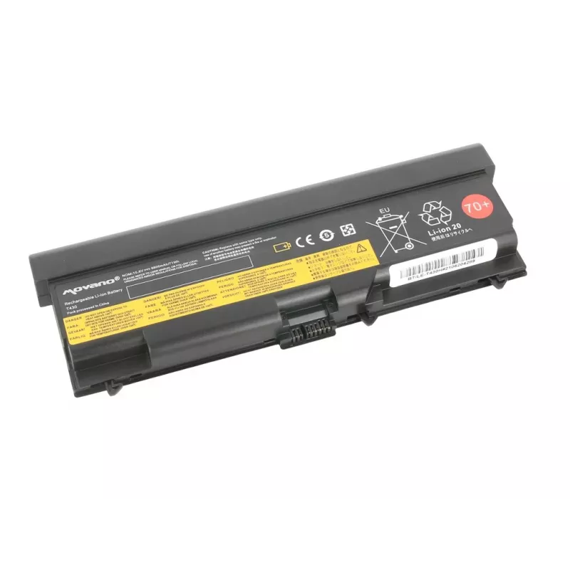 MOVANO Aku Lenovo ThinkPad L530 T430 T530 jaoks - 6600 mAh (71 Wh)