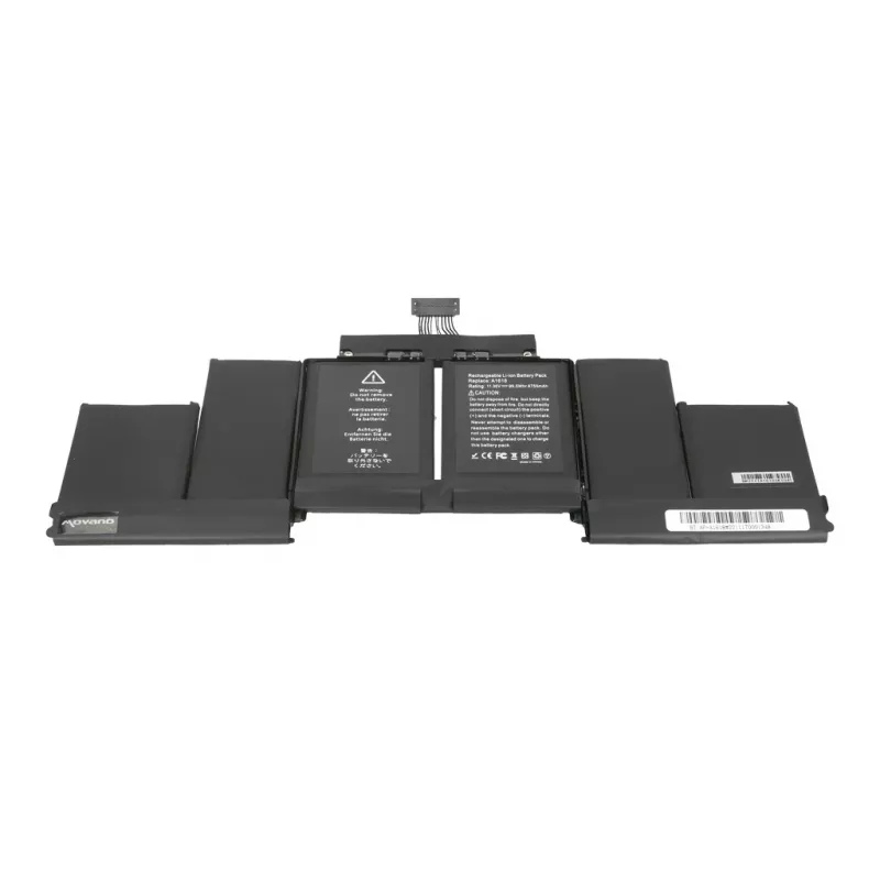 MOVANO Aku A1618 MacBook Pro 15 Retina A1398 2015 - 8755 mAh (99,5 Wh)