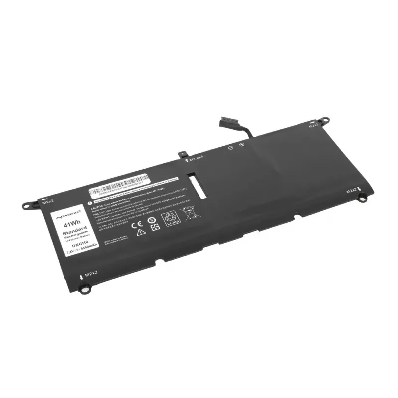 MOVANO Aku DXGH8 G8VCF Dell XPS 13 9370 9380 jaoks - 5500 mAh (41 Wh)