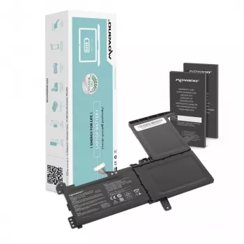 MOVANO Aku B31N1637 Asus VivoBook S15 S510 F510 jaoks - 3600 mAh (41 Wh)