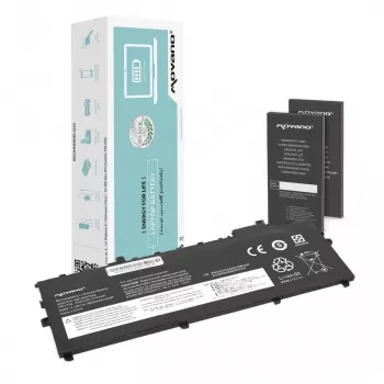 MOVANO Aku 01AV430 Lenovo ThinkPad X1 Carbon 5. põlvkond 6. põlvkond 2017 2018 - 4650 mAh (54 Wh)