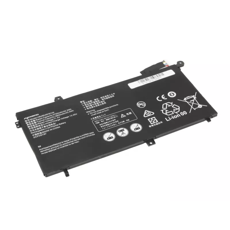 MOVANO Aku Huawei Matebook D Series HB46K497ECW - 3700 mAh (42.2 Wh)