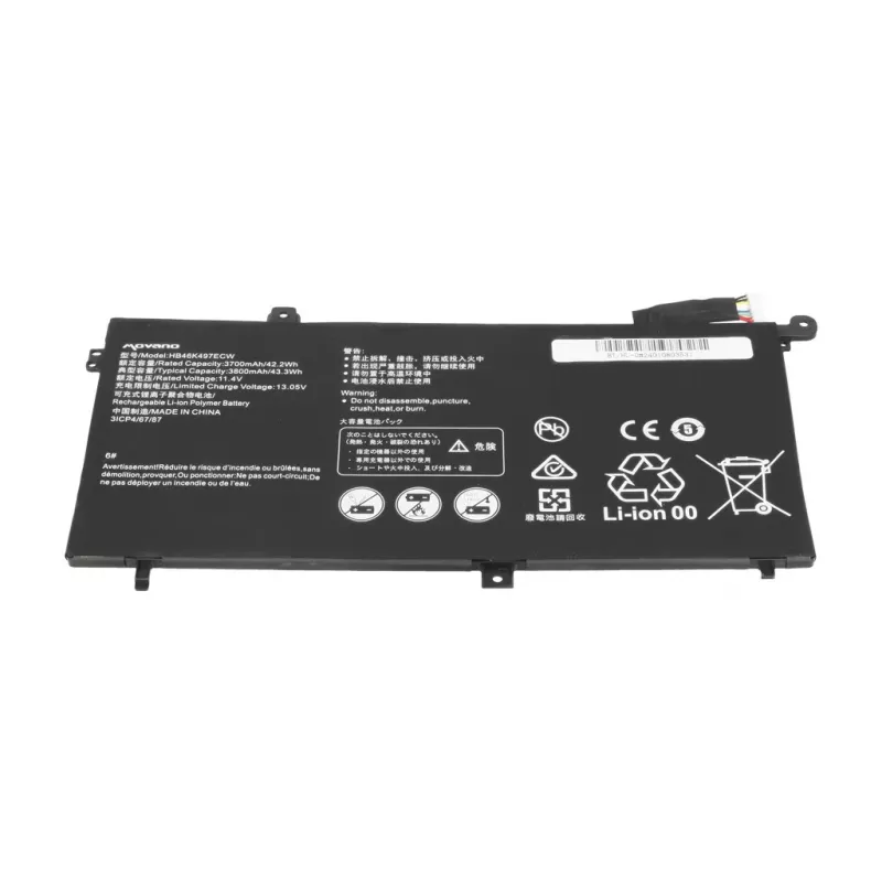 MOVANO Aku Huawei Matebook D Series HB46K497ECW - 3700 mAh (42.2 Wh)