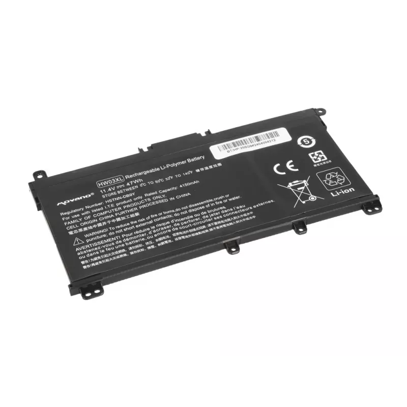 MOVANO Aku HW03XL HP Pavilion 15-EG, 15-EH, 17-CN, 17-CP seeriale - 4150 mAh (47 Wh)
