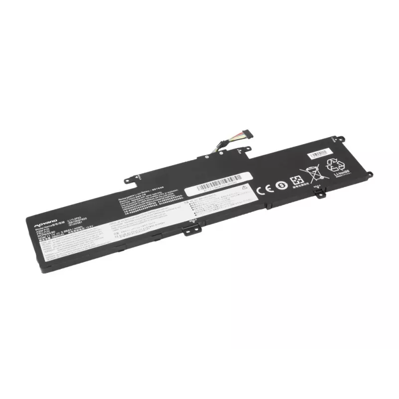 MOVANO Aku L17L3P53 Lenovo ThinkPad Yoga L380 L390 jaoks - 3990 mAh (44 Wh)