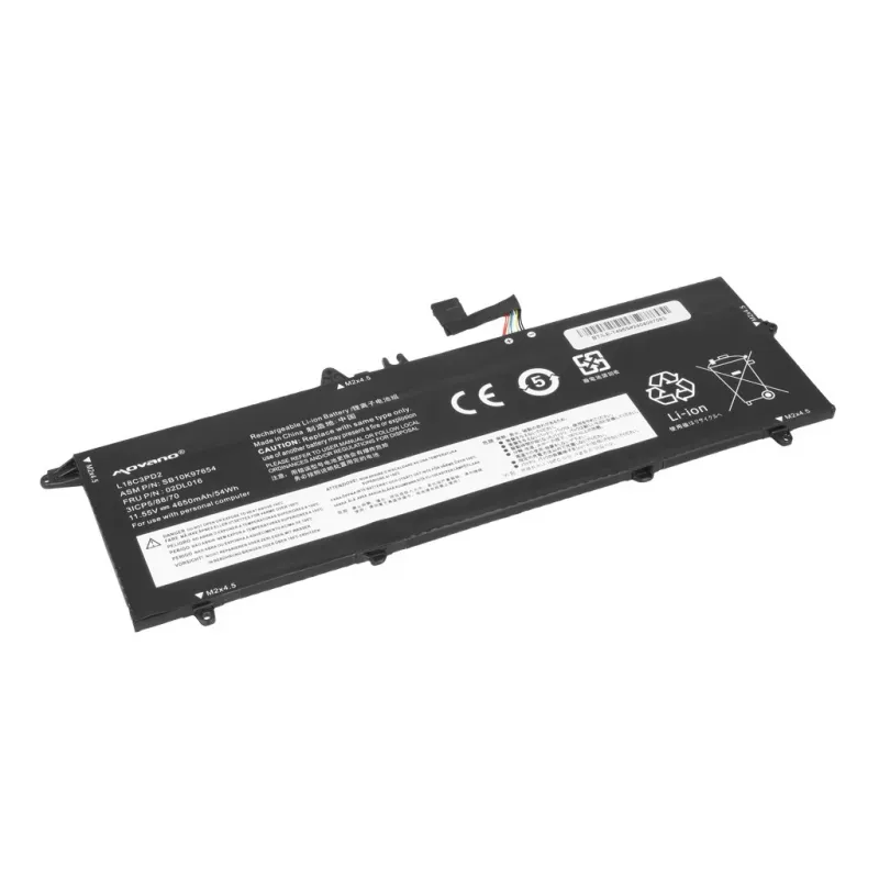 MOVANO Battery L18C3PD2 for Lenovo ThinkPad T490s T495s T14s - 4650 mAh (54 Wh)