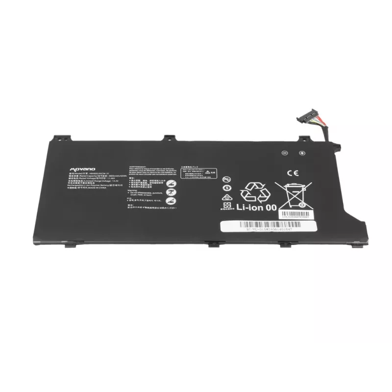MOVANO Aku HB4692J5ECW-31 Huawei Matebook D15 jaoks - 3665 mAh (42 Wh)