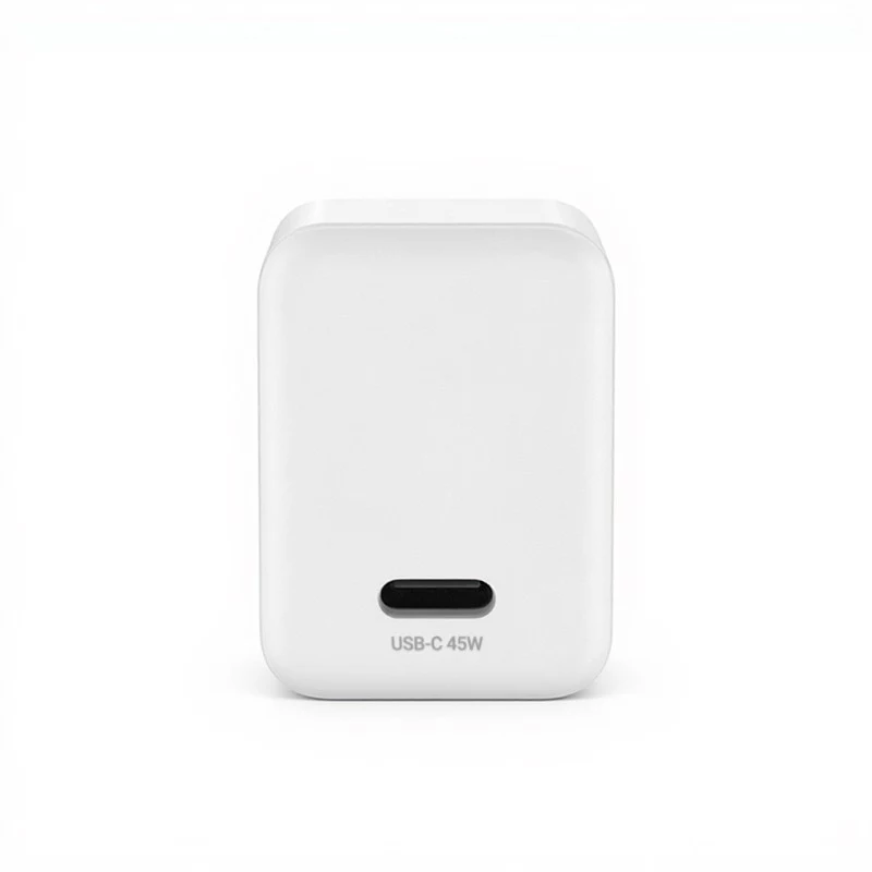 Crong Ultra Compact GaN USB-C 45W PD 3.0 PPS seinelaadija (valge)