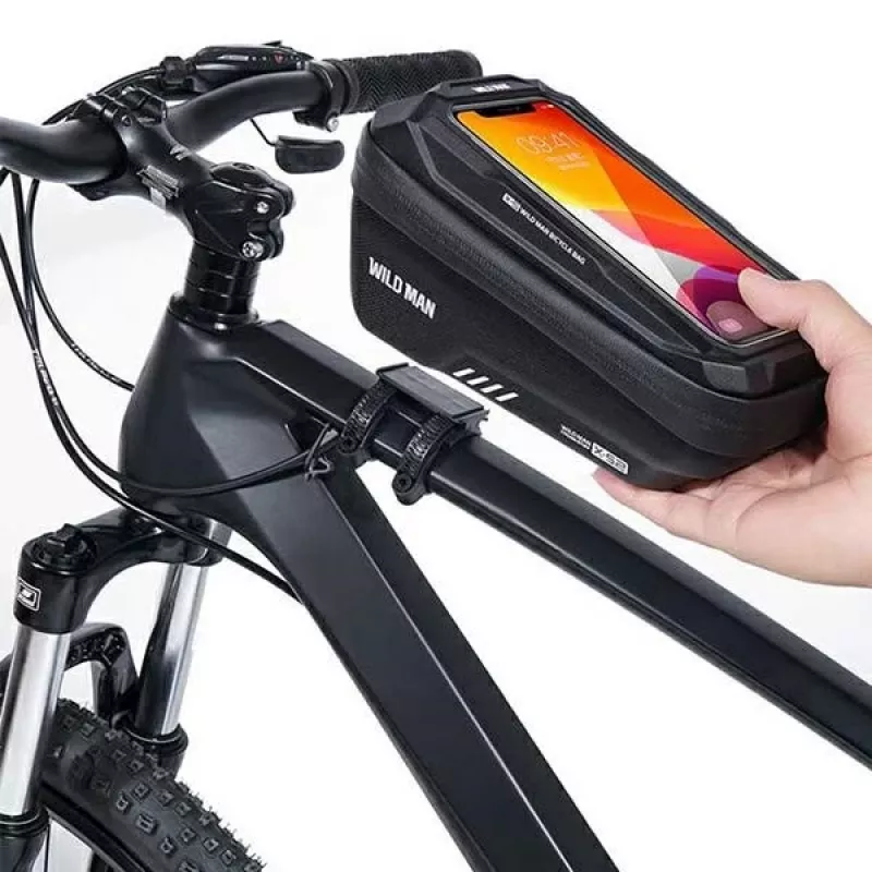 WILDMAN XS2 1L Bicycle Frame Bag Black