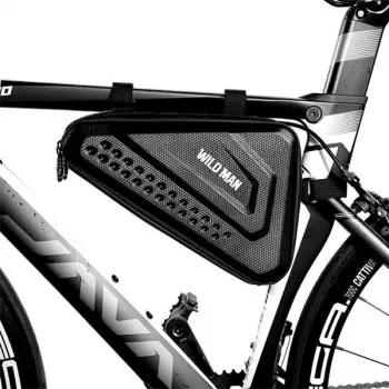 WILDMAN ES19 1L Bicycle Top Tube Bag Black