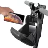 WILDMAN Electric Scooter Storage Bag Handlebar Mount Frame Bag Black