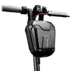 WILDMAN Electric Scooter Storage Bag Handlebar Mount Frame Bag Black