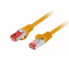 LANBERG Cat.6 S/FTP LSZH Patch Cable 20m Orange Fluke Passed