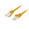 LANBERG Cat.6 UTP LSZH Patch Cable 20m Orange Fluke Passed