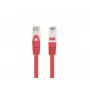 LANBERG Cat.6 UTP LSZH Patch Cable 20m Red Fluke Passed