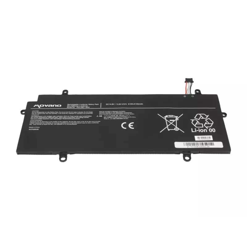 MOVANO Aku PA5136U-1BRS Toshiba Portege Z30 Z30-A Z30-B Z30-C jaoks - 4100 mAh (61 Wh)