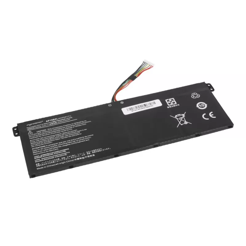 MOVANO Aku AP19B5L Acer Aspire 5 A515-43 Swift 3 SF314-42 Vero AV15-51 jaoks - 3400 mAh (52 Wh)