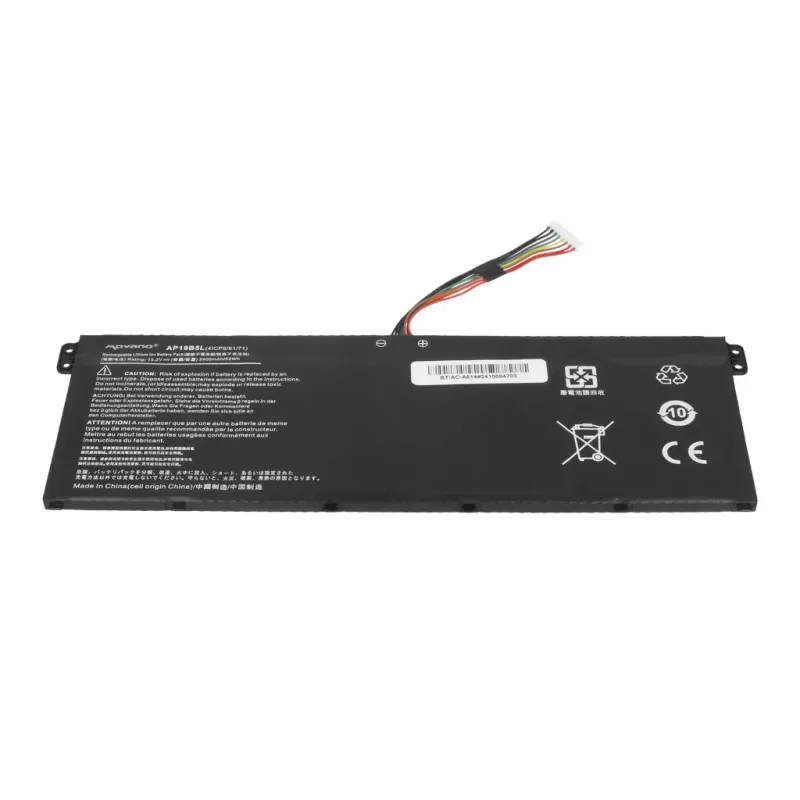 MOVANO Aku AP19B5L Acer Aspire 5 A515-43 Swift 3 SF314-42 Vero AV15-51 jaoks - 3400 mAh (52 Wh)