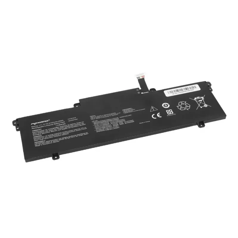 MOVANO Aku C31N1914 Asus Zenbook 14 UX435E UX435EA UX435EAL UX435EG UM425QA jaoks - 4100 mAh (46 Wh)