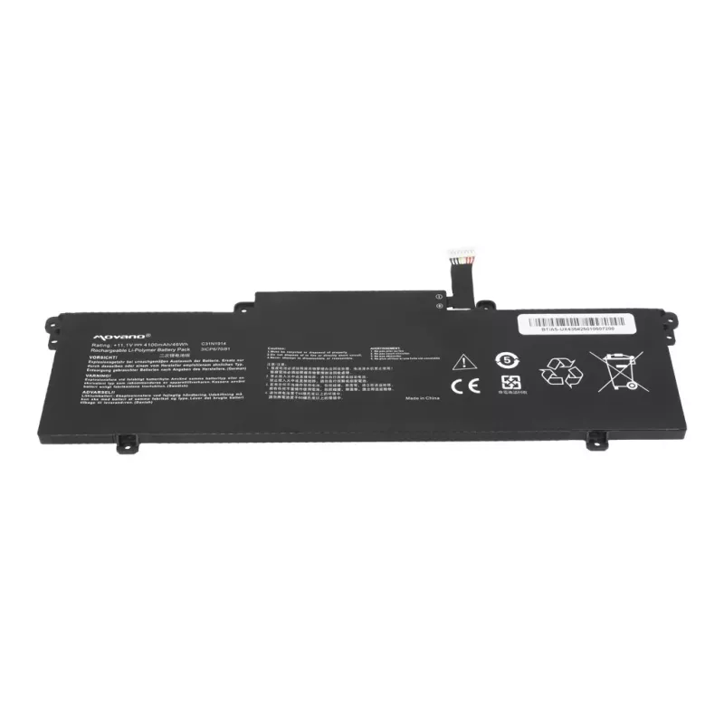 MOVANO Aku C31N1914 Asus Zenbook 14 UX435E UX435EA UX435EAL UX435EG UM425QA jaoks - 4100 mAh (46 Wh)