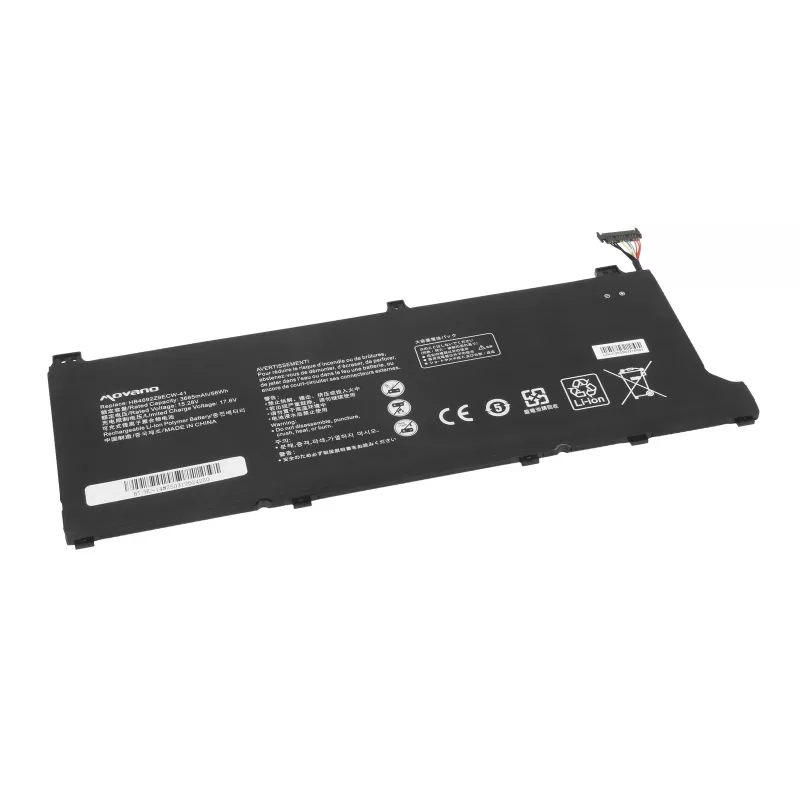MOVANO Aku HB4692Z9ECW-41 Huawei Honor Magicbook 14 MateBook D14 NBB-WAH9Q jaoks - 3665 mAh (56 Wh)