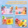 LEAN TOYS Creative Plastic Set Creating Squishy Decorative Desserts Flowers DIY