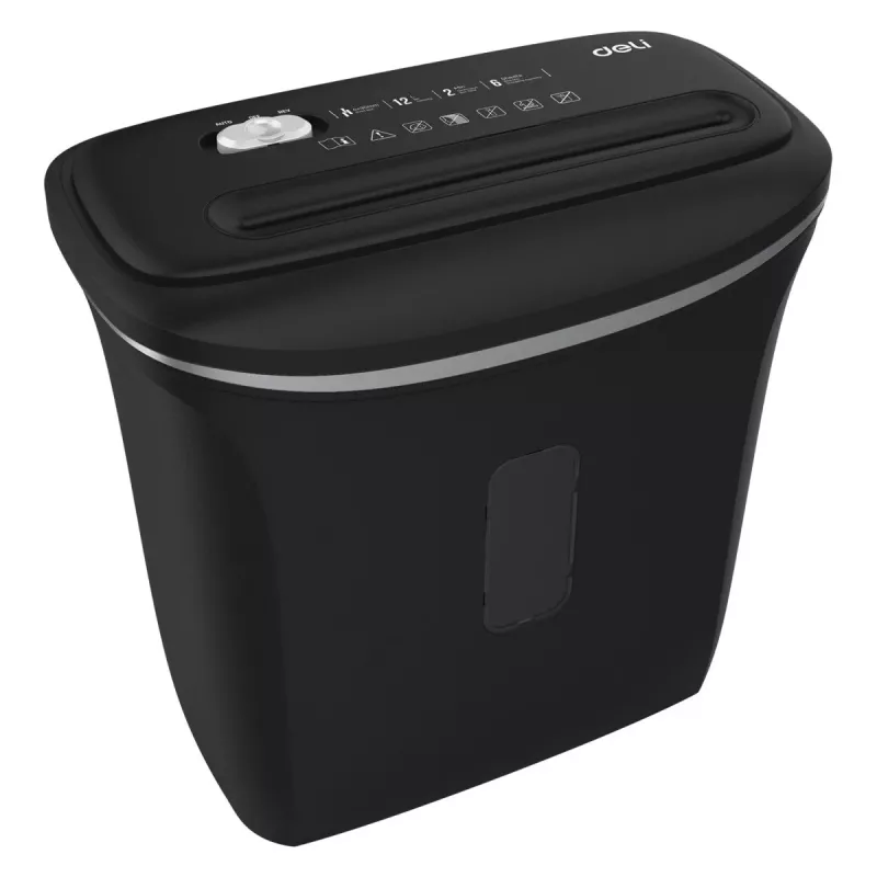 Deli E9945 ristlõikeline paberipurustaja, 10 lehte, 20L, P-4