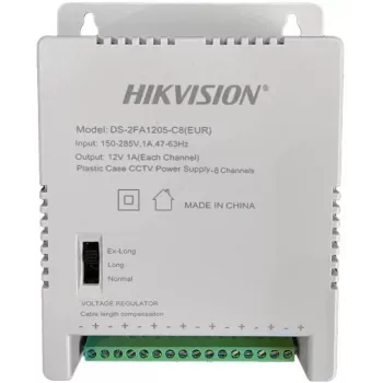 Hikvision DS-2FA1205-C8 Mitmekanaliline SMPS 12V 5A 60W toiteplokk