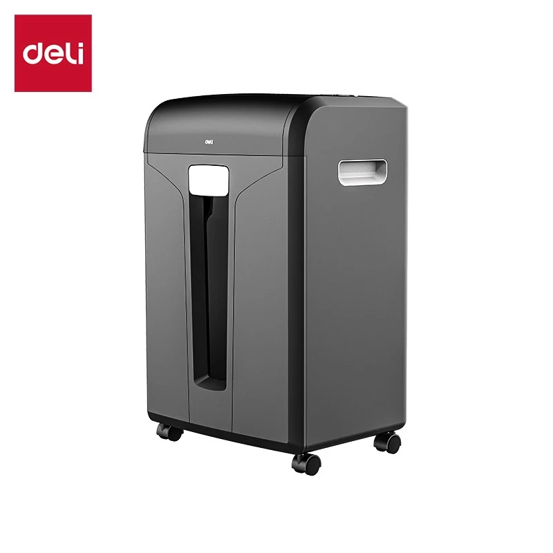 Deli E14400 ristlõikeline paberipurustaja, 12 lehte, 23L, must