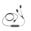 Yealink USB/QD treeningkaabel YHS-seeria jaoks (USB-QD) - must