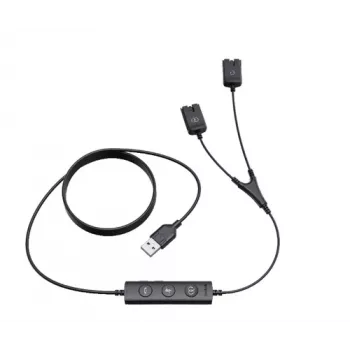 Yealink USB/QD treeningkaabel YHS-seeria jaoks (USB-QD) - must