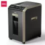 DELI ET089 Ristlõikeline paberipurustaja, 8 lehte, 15L, must