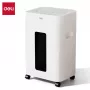 Deli ET048 ristlõikeline paberipurustaja, 8 lehte, 15 L, must