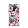iDeal Of Sweden PRINTED Tagakaas Samsung Galaxy S9+, 15.8 cm (6,2 inch), Pink Blossom, mitmevärviline (roosa, violetne, valge)