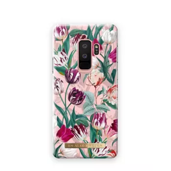 iDeal Of Sweden PRINTED Tagakaas Samsung Galaxy S9+, 15.8 cm (6,2 inch), Pink Blossom, mitmevärviline (roosa, violetne, valge)