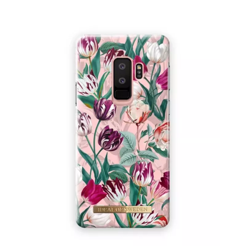 iDeal Of Sweden PRINTED Tagakaas Samsung Galaxy S9+, 15.8 cm (6,2 inch), Pink Blossom, mitmevärviline (roosa, violetne, valge)