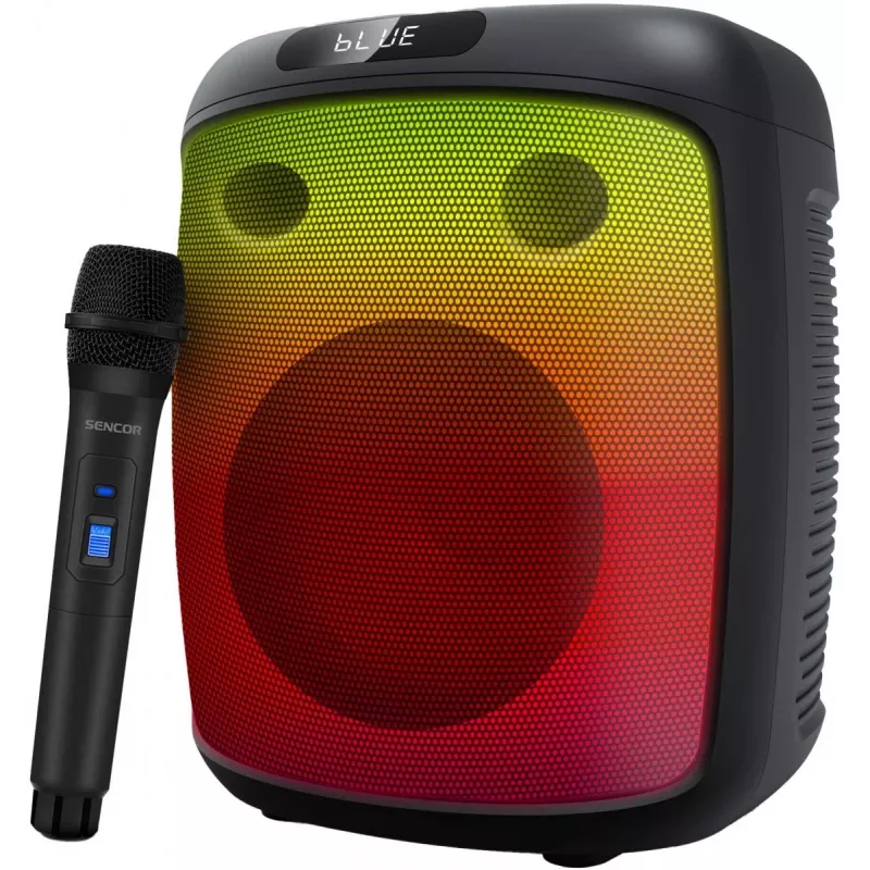 SENCOR Partycon BASE kaasaskantav Bluetooth kõlar 100W, IPX4, TWS, LED