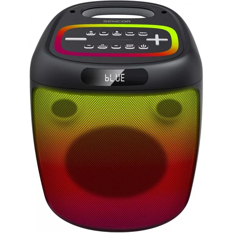 SENCOR Partycon BASE kaasaskantav Bluetooth kõlar 100W, IPX4, TWS, LED