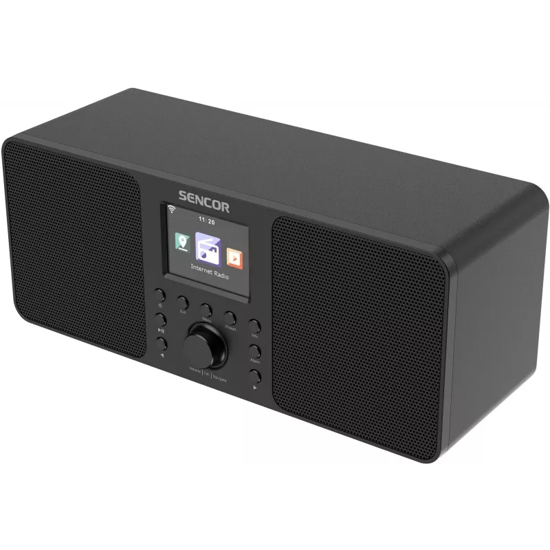 SENCOR SIR 6100WDB Interneti raadio DAB+, FM, Wi-Fi, Bluetooth, USB, 2x10W, valge