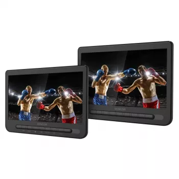 SENCOR SPV 7105 DUAL DVD 2x10 inches LCD Car Headrest Monitor