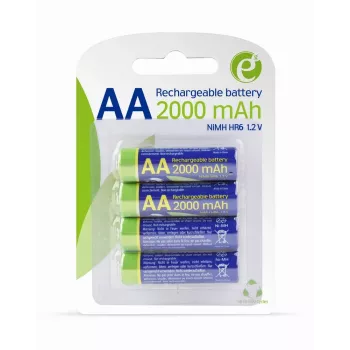 GEMBIRD EnerGenie Rechargeable AA Batteries 2000 mAh 4 pcs Blister