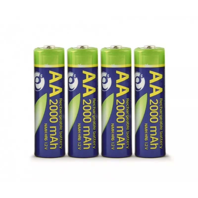 GEMBIRD EnerGenie Rechargeable AA Batteries 2000 mAh 4 pcs Blister